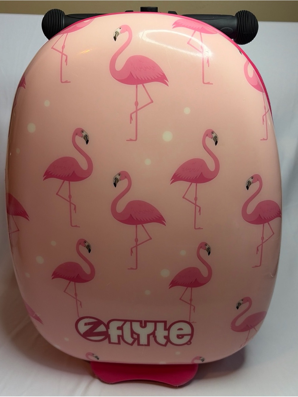 Zflyte Pink Flamingo Hard-Shell Kids Carry-On